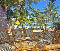 Terrace of the Hotel VILLA TAINA - Cabarete - Dominican Republic
